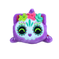 Peluche personnalisée OEM/ODM, jouet en peluche chat fleur, design kawaii de dessin animé pour cadeaux d'anniversaire/de fête