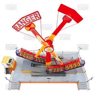 Parc d'attractions extérieur populaire moderne en Chine Double Dragons Sailing Away à vendre - Product Image 4