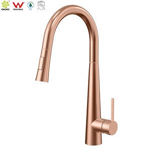Rubinetto da Cucina Watermark in Oro Spazzolato <span class=keywords><strong>con</strong></span> Funzione Spray per Verdure, <span class=keywords><strong>Miscelatore</strong></span> Estraibile per Lavello - Product Image 5