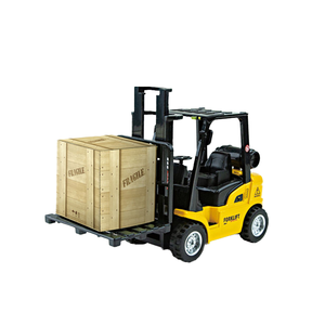 Camión de juguete de aleación fundida a presión con montacargas elevador, juguete de inercia con retroceso para niños, <span class=keywords><strong>regalo</strong></span> de plástico para niños, sin pilas - Product Image 2