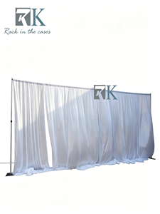 Hot Sale <b>Pipe</b> and Drape Aluminum <b>Standing</b> Curtain System Backdrop <b>Pipe</b> Kit for Wedding Event Parties - Product Image 1