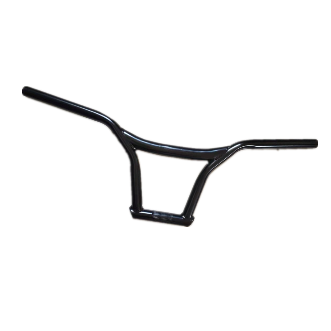 Custom bike parts high carbon steel bmx bicycle handlebar cheap cycle handle bar