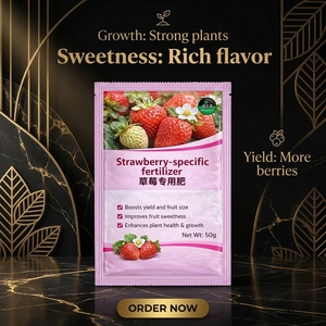 <span class=keywords><strong>Engrais</strong></span> <span class=keywords><strong>NPK</strong></span> Spécial Fraise : Favorise la floraison et la fructification, augmente la teneur en sucre, améliore la taille des fruits - Product Image 2
