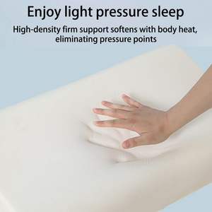 Boyun Kontürü Hafızalı Köpük Yastık, Daha Rahat Bir Uyku için 3 Noktalı Destek, Sırt ve Yan Yatanlar İçin Uygundur - Product Image 3