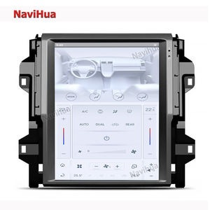Navihua เครื่องเล่นดีวีดีหน้าจอแนวตั้ง12.1นิ้วแอนดรอยด์9สำหรับรถยนต์เครื่องเล่นดีวีดีการเชื่อมต่อแบบ BT Snapdragon Type 4G RAM สไตล์ Tesla Fortuner - Product Image 6
