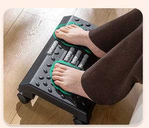 Repose-pieds à roulettes massage simple sous la <span class=keywords><strong>table</strong></span> repose-pieds antidérapant à roulettes - Product Image 2