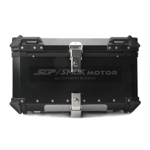 2020 Amazon top one monthly sales 3000 sets 65L 80L heat preservation aluminum motorcycle Insulation pizza delivery box