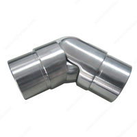 Accessoires de balustrade extérieure en acier inoxydable 201 304 316, quincaillerie de main courante en verre, finition satinée/polie miroir pour balcon et escalier