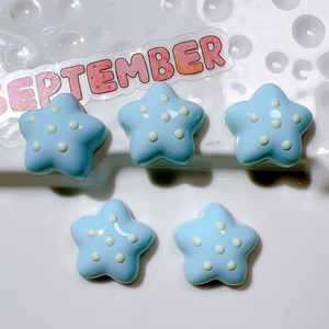 Abalorios de Plástico DIY con Forma de Estrella, Adornos de Pentagrama para Manualidades - Product Image 2