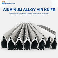 Couteau à air en alliage d'aluminium pour machine de revêtement textile, séchage de fil et de tissu, et pièces de machines de pulvérisation et de revêtement