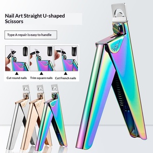 <span class=keywords><strong>Tagliaunghie</strong></span> a U in Acciaio Inossidabile Modello SKU001187 per Unghie Lunghe, Strumento Portatile per la Cura delle Unghie di Mani e Piedi - Product Image 2
