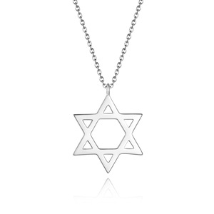 925 स्टर्लिंग सिल्वर नेकलेस सोलोमोन की सील पुरुषों के लिए अच्छे गहने - Product Image 1