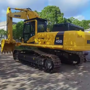 Máquina de motor original 45 toneladas, máquina japonesa original y barata, excavadora Komatsu usada de alta calidad 450-8 a la venta - Product Image 6