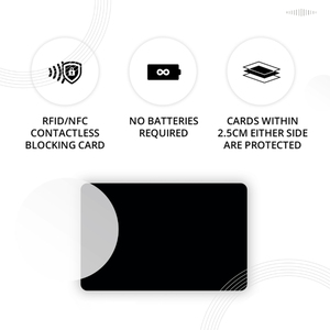 Fundas de Papel con Bloqueo RFID, Protector de Tarjetas Antirrobo, Fundas Protectoras de Tarjetas Anti-Escaneo - Product Image 2