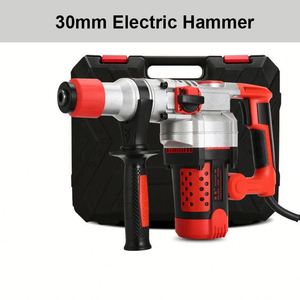 <span class=keywords><strong>Marteau</strong></span>-<span class=keywords><strong>piqueur</strong></span> industriel robuste de 26 mm de diamètre, briseur de béton, machine de <span class=keywords><strong>d</strong></span>émolition électrique, perceuse à percussion électrique - Product Image 4