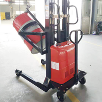 Nouveau transpalette électrique Afuko FN pour empilage de fûts d'huile, capacité 300 kg, pour entrepôt, sortie d'usine, certifié CE