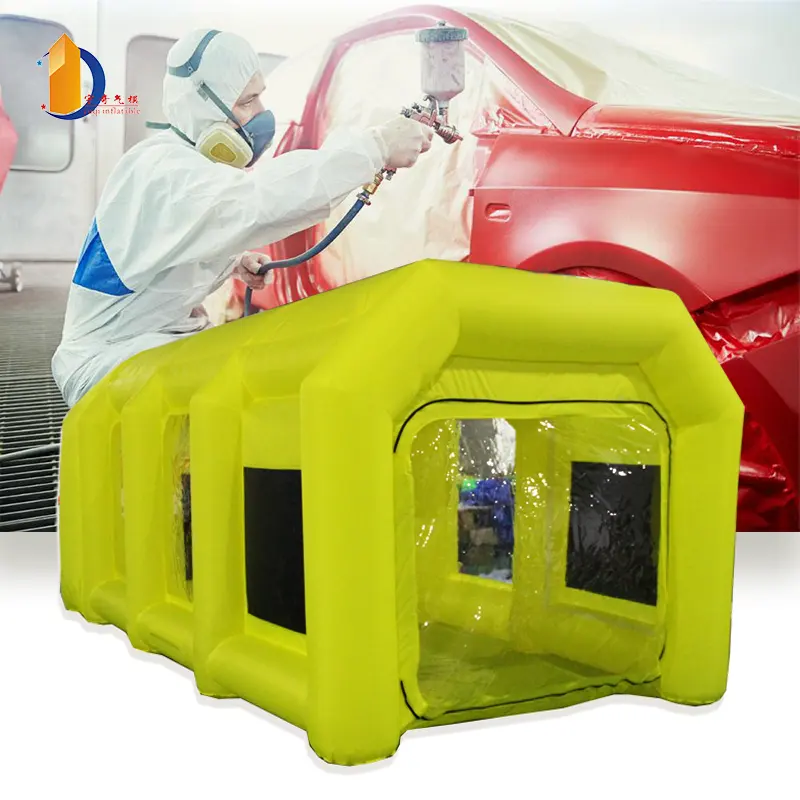 Yuqi Inflatable Cat Spray Booth Mobil Workstation Tenda untuk Dijual
