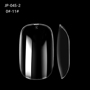 Square Transparent Gel <b>Nail</b> Tips Full Half Cover Short Painted <b>Nail</b> <b>Extension</b> Tips for Women - Product Image 1