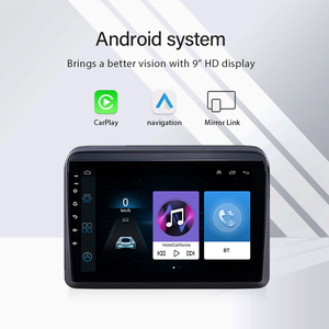 เครื่องเล่นมัลติมีเดียหน้าจอสัมผัส9นิ้วแอนดรอยด์2ดิน GPS นำทางในรถยนต์เครื่องเล่นมัลติมีเดียสำหรับ <span class=keywords><strong>Suzuki</strong></span> <span class=keywords><strong>ertiga</strong></span> 2010-2019 - Product Image 2