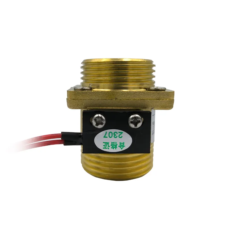 Brass DN25 Water Flow Switch Signal Control Switch Feedback Water Paddle Flow Switch