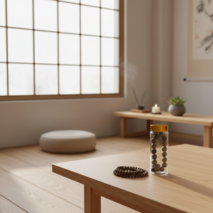 Premium Natural Agarwood <b>Bracelet</b> For <b>Men</b> Women Handmade Scented <b>Beads</b> High Quality Polished Wooden Jewelry 12mm Gift - Product Image 1