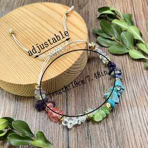 Bracelet en pierre naturelle avec perles de verre colorées – Sagesse et vision claire – Potentiel de marketing viral exclusif – Conception personnalisée - Product Image 3