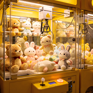 Nouveauté 2026 : Peluche de 8 pouces pour machine à griffes, mignonne, plusieurs styles, jouet en peluche doux et petit de 8 pouces - Product Image 2