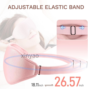 Antifaz para <span class=keywords><strong>Dormir</strong></span> con Logotipo Personalizado, Diseño 3D Contorneado, Bloqueo Completo de Luz, Relleno de Espuma Viscoelástica, Cero Presión, Correa Ajustable - Product Image 6