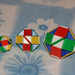 Regla Mágica, Cubo de 24 Secciones con Cuerda para Tirar, 28 cm, Juguete Educativo para Niños de 5 a 7 Años, Unisex, Juego de Rompecabezas Colorido - Product Image 3