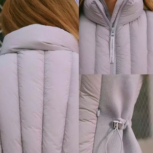 Customt Recycled Fabric Stand Collar <b>Zipper</b> <b>Jacket</b> Outdoor Sports <b>Jacket</b> with Sleeveless Down <b>Jacket</b> - Product Image 3