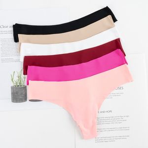 Venta al por mayor de ropa interior de las mujeres sin costuras de corte láser Bragas de cintura baja sin rastro Invisible Bragas de las mujeres sin costuras - Product Image 2