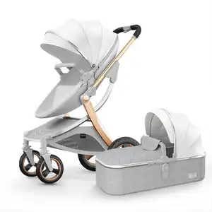 New Baby Carriage Wicker Doll Stroller Doll Foldable Multiple Stroller for babies