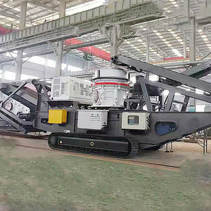 เครื่องบดหินแบบเคลื่อนที่ขนาดใหญ่ติดตั้งบนราง 350 ตันต่อชั่วโมง แบบตีนตะขาบ พร้อมจำหน่าย - Product Image 3