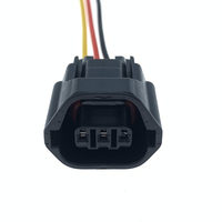 Connecteur femelle 3 broches pour capteur de vitesse de roue d'arbre à cames 7283-8730-30 avec faisceau de câbles