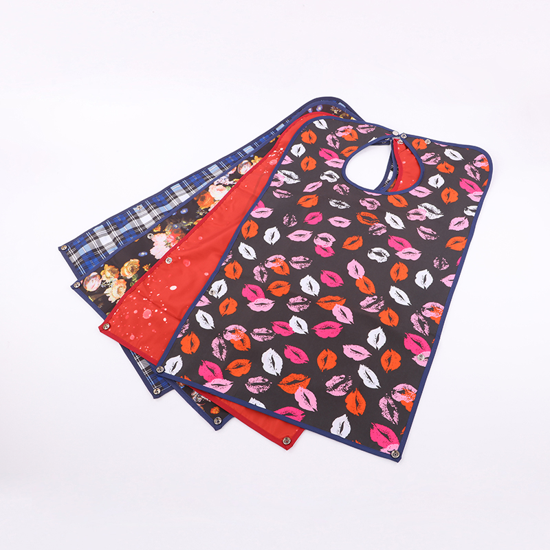 Оптовая продажа, нагрудники для взрослых, женские моющиеся нагрудники, Многоразовые водонепроницаемые защитные нагрудники для одежды