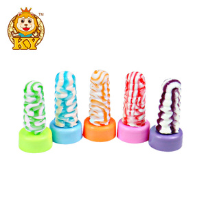 High Quality Candy Toy Funny <strong>Halloween</strong> Devil Drop Shape Multi-colored Fruity Flavor Hard Candy Lollipop with Bag Packaging - Product Image 3