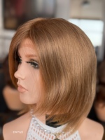 SHY Prothèse capillaire européenne en cheveux humains à texture fine, mono-top, topper professionnel, marque de fourniture
