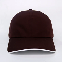 Gorras bordadas en 3D con logotipo personalizado al por mayor, gorra deportiva de poliéster para correr, gorra de béisbol lisa sin estructura de 6 paneles para correr