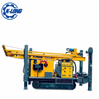 Foreuse de puits d'eau K-Long 500m avec moteur Cummins 132kw et force de levage de 38T