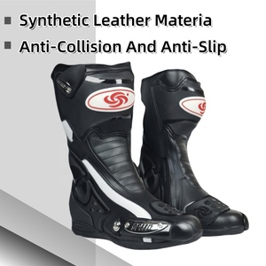 Stivali <span class=keywords><strong>da</strong></span> Moto AXK per Esterni Best-Seller in Materiale TPU Antiscivolo Resistenti all'Usura <span class=keywords><strong>Scarpe</strong></span> <span class=keywords><strong>da</strong></span> <span class=keywords><strong>Corsa</strong></span> Parti di Ricambio - Product Image 2