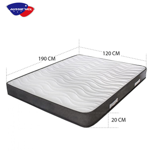 140x190 matelas lai vua nữ hoàng Kích thước nệm khách sạn nệm chất lượng cao ngủ giường cao su phục hồi xoáy Bộ nhớ bọt nệm - Product Image 3