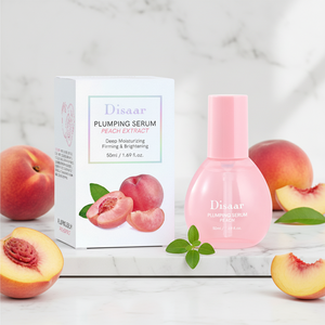 Sérum Visage Pêche Hydratant Éclaircissant Raffermissant et Repulpant pour Femme – Marque Blanche - Product Image 1