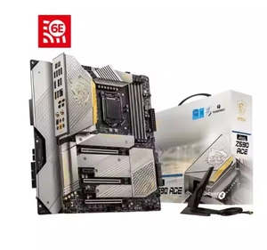 MSI MEG Z590 ACE <span class=keywords><strong>GOLD</strong></span> EDITION <span class=keywords><strong>LGA</strong></span> <span class=keywords><strong>1200</strong></span> Chipset DDR4 Memoria ATX Factor de forma integrado para procesadores <span class=keywords><strong>Pentium</strong></span> Celeron Soportes - Product Image 5