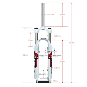 <span class=keywords><strong>Fourche</strong></span> avant à suspension de mécanique de <span class=keywords><strong>v</strong></span>élo <span class=keywords><strong>26</strong></span> pouces en alliage d'aluminium frein à disque <span class=keywords><strong>V</strong></span> frein 28.6mm Tube vertical <span class=keywords><strong>fourche</strong></span> de <span class=keywords><strong>v</strong></span>élo <span class=keywords><strong>vtt</strong></span> fourches - Product Image 2