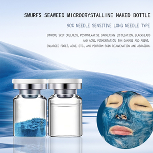 Nuovo Siero Liquido Non Invasivo per <span class=keywords><strong>Bio</strong></span>-Microneedling, Sbiancante, Anti-Acne e Anti-Macchie Scure, con Aloe Vera, Alghe e Spugna, Senza Profumo - Product Image 5