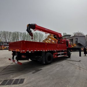 משאית קטנה רכוב <span class=keywords><strong>8</strong></span> טון משאית רכוב הרמת משאית בום הידראולי עם מנוף - Product Image 6