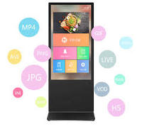 Reproductor de Publicidad Digital LCD con SDK, 12V, CMS Basado en la Nube, Sistema Operativo Android para Tiendas Minoristas y Centros Comerciales, Uso en Suelo/Pared