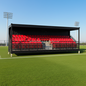 Tribuna Modular Portátil para Deportes al Aire Libre de 20/40 Pies (20HC/40HC) con Asientos Plegables para Eventos - Product Image 1