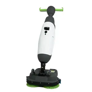 Uso commerciale mano spingere mini tipo di pulizia automatica del pavimento macchina scrubber/mini piano spazzolatura scale macchina per la pulizia