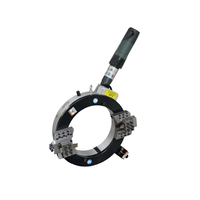 Machine de découpe et de chanfreinage automatique OCP-457 pour tuyaux en acier inoxydable et alliage d'aluminium, robuste, pour épaisseurs de paroi <110 mm, avec moteur